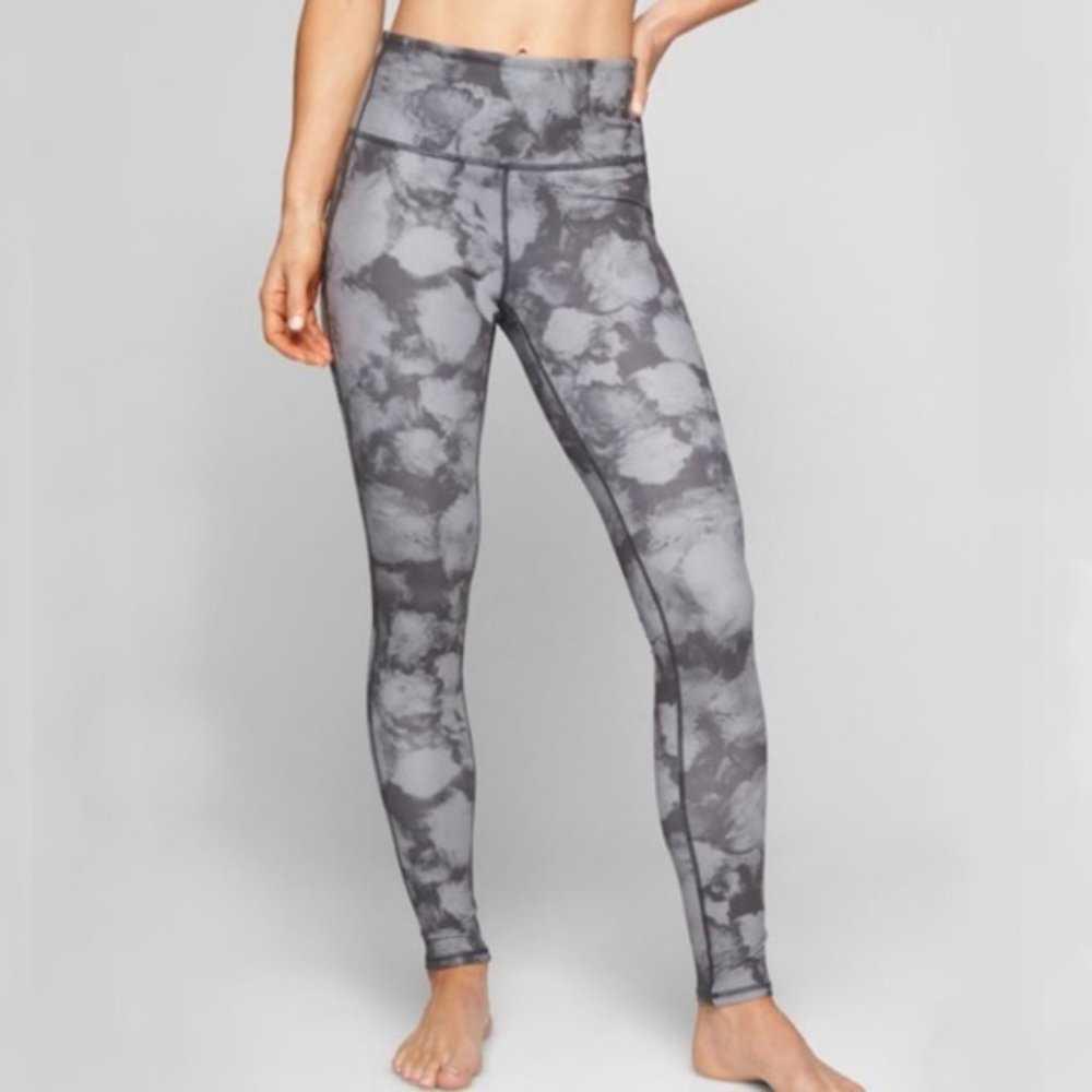 athleta high rise floral crush chaturanga tight ⚡️ s